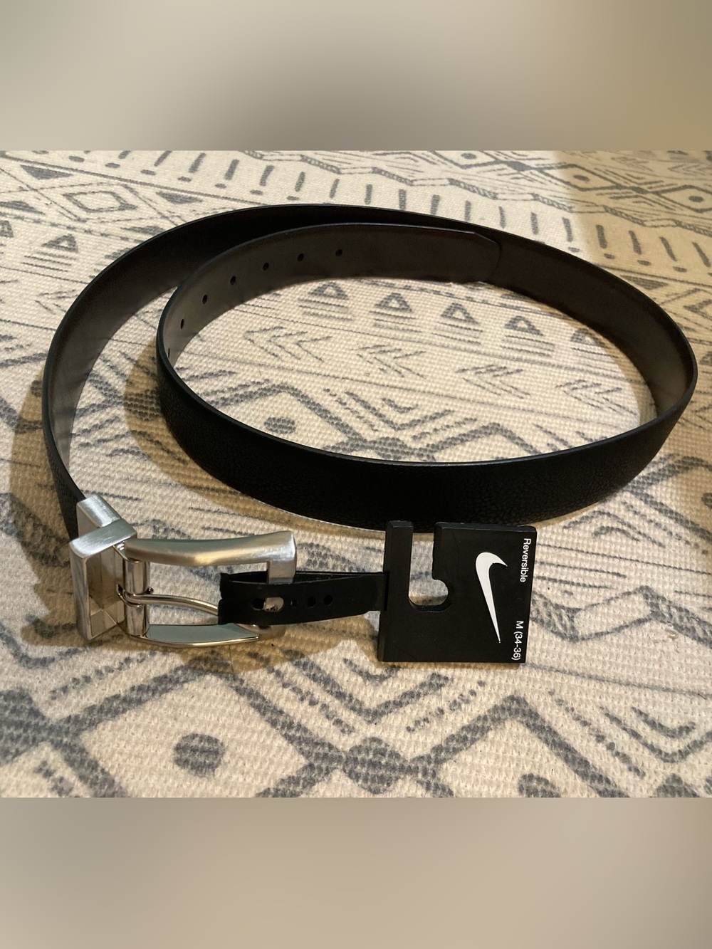 Nike Reversible Mens Belt Brown/Black Size 34-36 M NWT